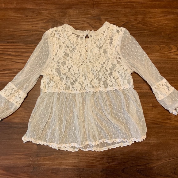 Free People Lace Top - Picture 4 of 5